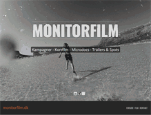 Tablet Screenshot of monitorfilm.dk